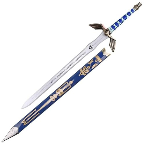 AMONT | Espada de Entrenamiento Estilo Legend of Zelda 122 cm Bambú | Réplica Heroica sin Filo para Práctica y Exhibición | EYM