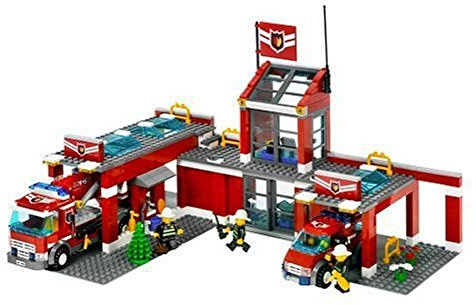 LEGO - City - jeu de construction - La caserne de pompiers