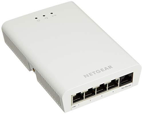 Netgear WN370-10000S Point d'accès Wi-FI 4 Ports Blanc