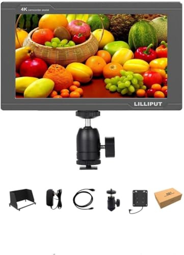 LILLIPUT FS7 7 Inch DSLR Kamera Monitor 3G SDI 4K HDMI LCD IPS Full HD 1920x1200 Portable Field Monitor for Kameras Rig