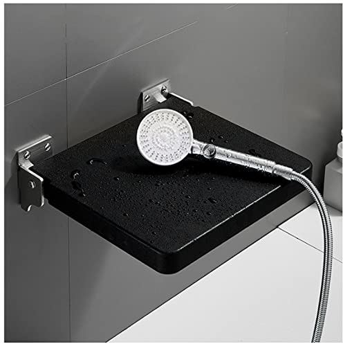 EEUK Duschhocker für senioren klappbar, Duschklappsitz für wandmontage duschsitz klappbar Edelstahl Duschhilfe Dusche Klappsitz Klappbar für Schwangere, Senioren, Behindert