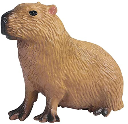 Sharplace Realistische Capybara-Figuren Spielzeug Miniatur-Wissenschafts-Lernspielzeug für Tischplatten-Partybevorzugung