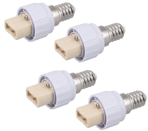 Gadpiparty 8 Stk e14 bis g9 Lampenfassung LED-Lichtkonverter Adapter für Glühbirnen Lampenkonverter Glühbirnenhalterkonverter Steckdose Zubehör Lampenhalter Die Glühbirne Metall