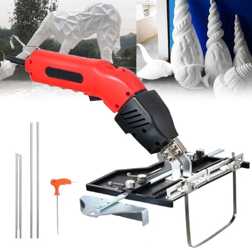 Cuchillo De Corte De Espuma Eléctrico, Herramienta De Corte De Espuma De Esponja De 200 W, Calentamiento Rápido De 5 A 8 S, Corte Suave, Kit De Cuchillo Caliente Enfriado Por Aire Para Ranurar