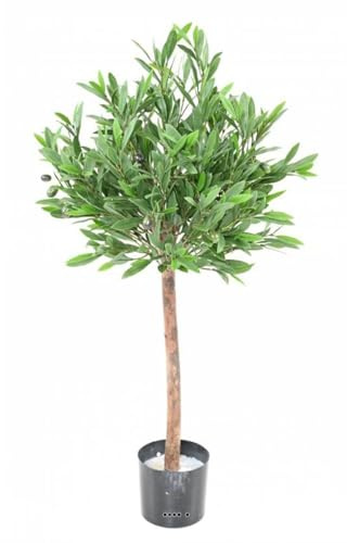 Artificielles.com - Olivo artificial en maceta H 95 cm follaje plástico exterior