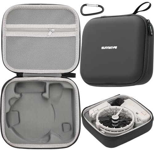 Honbobo Drohne Tasche für DJI Flip, Reise Tasche Harte Schale Schutz Case für DJI Flip (Schwarz)