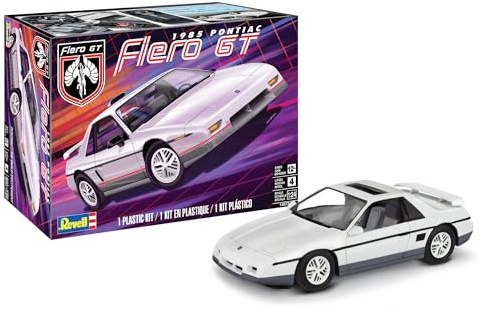 Revell 14573 1985 Pontiac Fiero GT Modellbyggsats 79 delar nivå 4 Skala 1:24