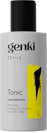Genki Haircare Growth Tonic 150ml, 5-ALA, Koffein & Hyaluron | Stimuliert Haarwachstum, revitalisiert die Kopfhaut, stärkt Haarwurzeln - vegan, ohne Silikone