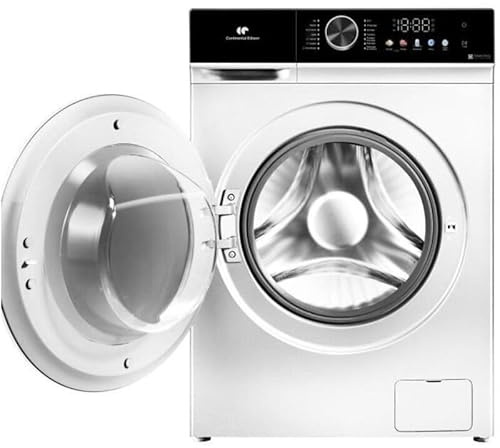 Lave-linge séchant - CONTINENTAL EDISON - CELS106W - 10kg / 6kg - Moteur induction directe - 60 cm - 1200 trs/min - Blanc