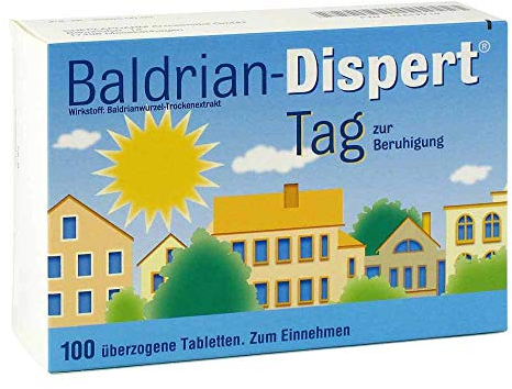 BALDRIAN DISPERT Tag überzogene Tabletten 100 St
