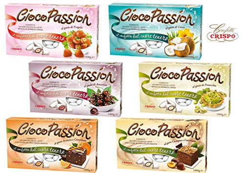 CONFETTI CRISPO | Offerta per Confettate o Bomboniere | CIOCOPASSION 50+ GUSTI A SCELTA | 3 Kg
