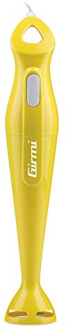 Girmi Mx01 Mixer ad Immersione, 250 Watt, Plastica, Giallo