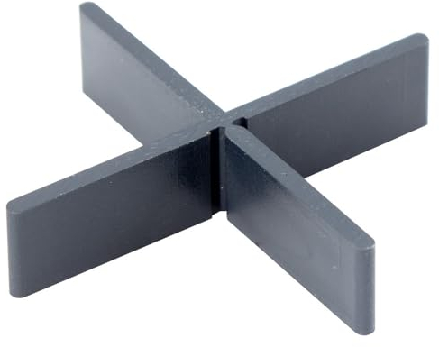 Sanpro Lot de 500 croisillons bas - Taille : 2 mm / Hauteur : 10 mm - Nombre : 500 pièces (croisillons joints de sol, terrasse, terrasse, pose de croix)