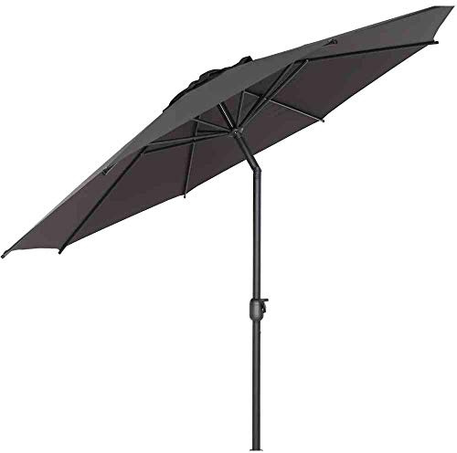 Isa Mittelstockschirm anthrazit anthrazit Ø300 cm
