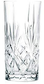KLEIN 54120 BACCARAT FRANCE 6 Verres à Cocktail/Apéritif en Cristal - Service Romeo (36 cl) - Art de la Table - Maison Klein - Artisan du Cristal - Coffret Cadeau - Estampillé