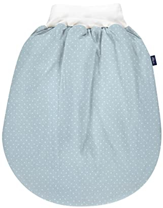 Alvi Baby Schlupfmäxchen Thermo XL Exclusiv, Kleinkinder Strampelsack aus Baumwolle mit elastischem Bund, praktischer Pucksack wattiert, Baby Säckchen ab ca. 3 Monate, Babyschlafsack Winter