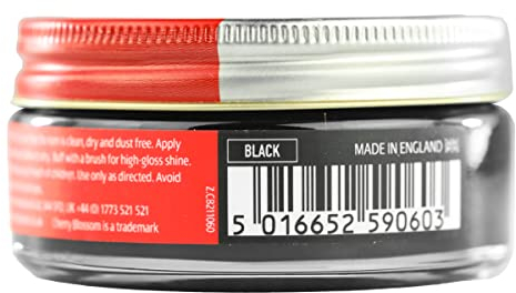 Cherry Blossom Footwear Renovating Shoe Cream, Black, 50ml