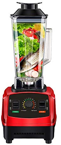 XTYPE 2200W High Speed Blender Mixer with 8 Blade Fruit Juicer Food Processor Ice Crusher Smoothie Machine 2.0L