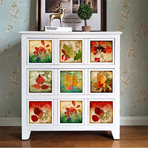 24Stk Fliesenaufkleber Selbstklebend Wandfliesenaufkleber,PVC Deko Fliesenfolie Küche,Tile Style Decals, Fliesensticker, Aufkleber für DIY Küche Schrank Badezimmerdekoration (15 x 15cm)