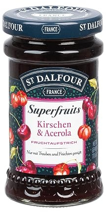 St. Dalfour Superfruits - Cerezas y acerola para untar (170 g)