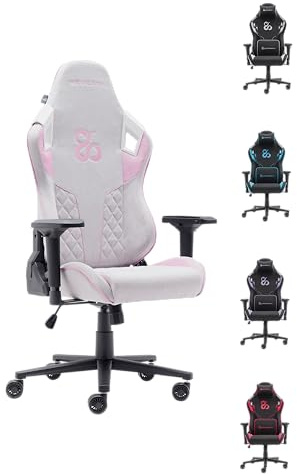 NEWSKILL Takamikura V2 Silla Gaming Ergonómica Tela Transpirable Rosa