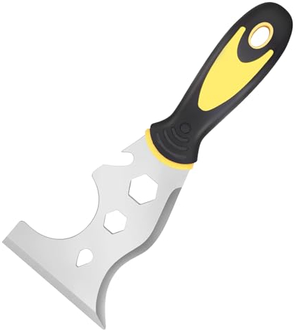 13-In-1 Multifunktionsspachtel Edelstahl Spachtel Malerspachtel Werkzeuge Wandspachtel Mit Weicher Griff