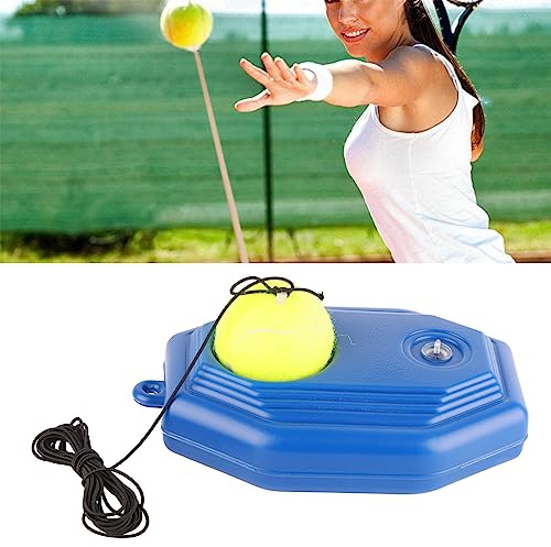 Gonetre Tennis-Rückentrainer mit elastischem Gummiseil für Einzelpersonenübungen