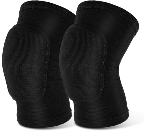 AOZUO 1 paire de genouillères pour enfants, volley-ball, pour adolescents, confortables, haute protection, épaisses, protège-genoux, 7 à 13 ans, pour le cyclisme, la danse, le volleyball, le sport
