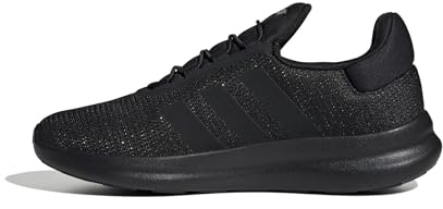 adidas Damen LITE Racer 4.0 Shoes Schuhe, core Black/core Black/Gold met, 40 2/3 EU