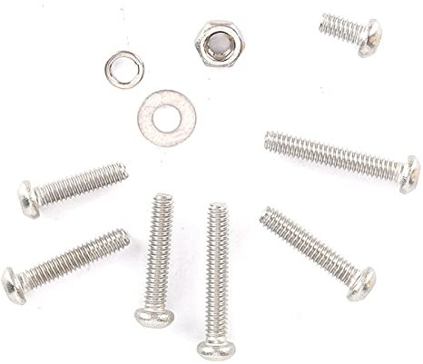 Boulons et écrous Kit, Vis et écrous 600pcs Set Écrou à Vis 304 Boulon Hexiste en Acier Inoxydable Vis de Tête de Tête à Ressort Plat