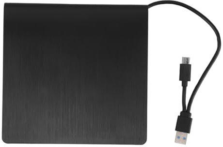 DIYEAH Unità Ottica Registratore Unità Dvd Unità CD USB Esterna Giradischi Vintage Lettore CD Lettori CD Per La Casa Masterizzatore CD Per Laptop Unità CD Dvd Esterna Per Laptop