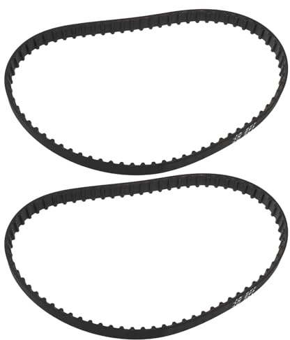 The Lord of the Tools 2pcs 142XLx 3/8 Toothed Timing Belt for 6 Inch x 4 Inch Belt and Disc Sander Compatible with Record Power BDS150