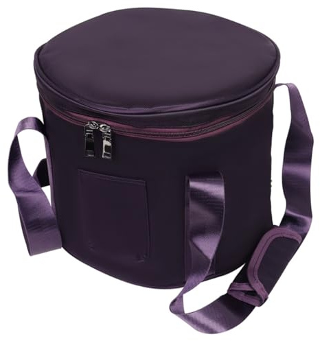 VANZACK Sac De Protection Pour Bol Chantant Cristal Sac De Transport Portable Avec Doublure Épaissie Et Fermeture Éclair Rangement Pour Voyage Transport Et Stockage Du Bol