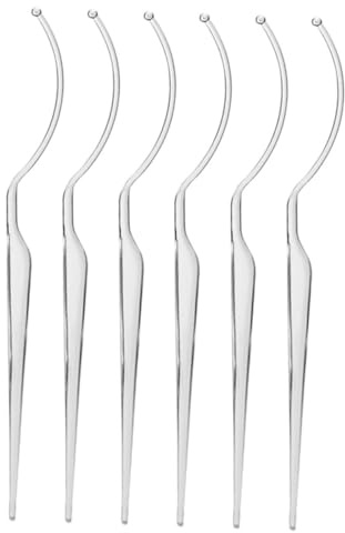 AUTSUPPL Porte-cils Réutilisable en Acrylique Moderne pour 6 Pièces, Outil Polyvalent et Élégant pour Présentation de Faux Cils, Organisation sans Encombrement pour Usage Professionnel