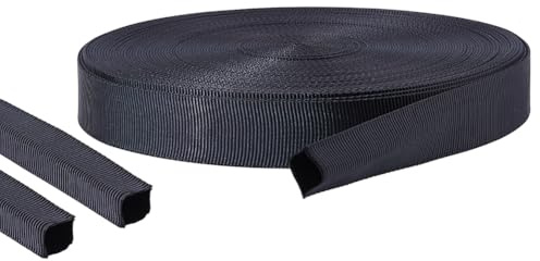 SUPERFINDINGS 25 Yards Nylon Hydraulic Hose Protector Sleeve Cutting Wire Hose Cover 26mm Wide Sheath Cable Cover Cable Sleeve Torch Hydraulic Protector For Protecting Hydraulic Hoses Cables Wires