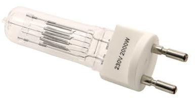 Stage, Film and Television Lights, Halogen Tungsten Bulbs, Movie and Quartz Spotlight(G15/2000W)