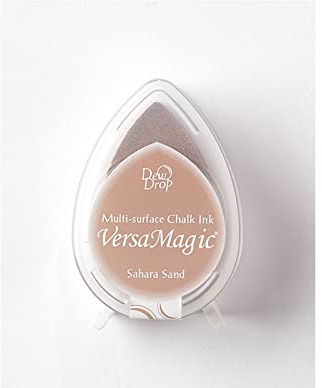 Tsukineko Versamagic Dew Drop Stempelkissen, Sahara Sand, Papier