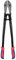 WORKPRO W017006A - Cortador de pernos, mango bimaterial con agarre de goma suave, 24 pulgadas