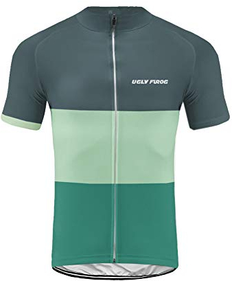 UGLY FROG Radtrikot Herren Fahhradtrikot MTB Rennrad Trikot Kurzarm Fahrradbekleidung Radfahrer - Mountain-Bike - MTB - BMX - Fixie - Rennrad - Tour - Outdoor - Sport