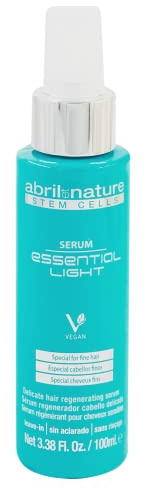 abril et nature - Professionelles Haarserum - Essential Light - Für feines, empfindliches und/oder gefärbtes Haar - Anti-Aging, beschwert nicht - Spitzenregeneration, Glanz und Stärke - 100 ml