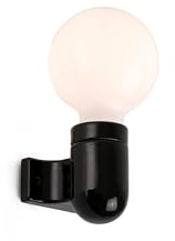 Faro Barcelona 62303 - SERA Lampada da parete nera