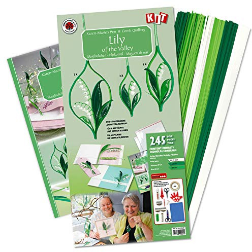 Karen Marie Klip: Lily of The Valley, Quilling Kit