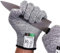 Cut Resistant Gloves Protective Gloves Food Grade Level 5 Protection and EN388 Certified Safety Gloves Garden Works, Heep Cooking Gloves for Oyster Shucking, Welding and Wood Carving (L)