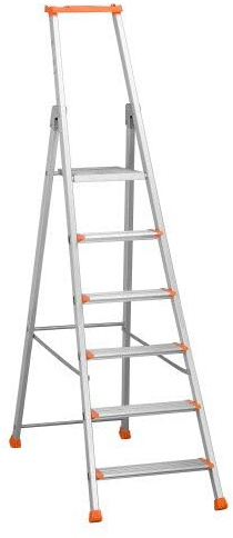 Escalux Escabeau Professionnel Batilux X 460, 6 Marches