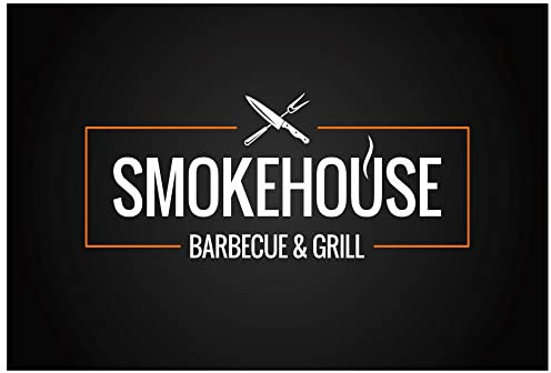 LILENO HOME Grill u. BBQ Matte 75 x 120 cm (Smokehouse) - als perfekte bodenschutz Unterlage für Gas u. Holzkohlegrill - Grillunterlage Bodenschutzmatte für Familien-Grillabend