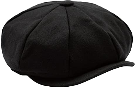 SIQITECH Baskenmütze Damen Herren Winterbaske Warm Barett Klassische Schirmmütze Britisch Stil Wollbaske Kälteschutz Wintermütze Vintage Damenbaske Herrenbaske für Herbst Winter