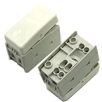 2PZ Interruttore Frutti bianco compatibile con Gewiss system