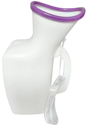 Gralara Urinflasche Mobile Toilette Bettpfannen Damen Urinal für Auto Ältere Outdoor