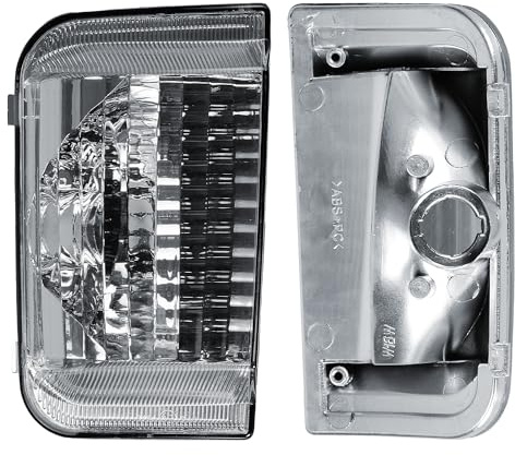 Clignotant rétroviseur gauche (côté conducteur), feu clignotant, clignotant rotatif, clignotant latéral, compatible pour Fiat Ducato, Citroën Jumper, Peugeot Boxer 2006-2025, Opel Movano 2021-2025