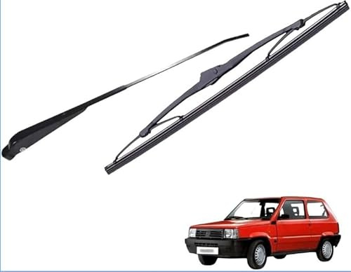 Braccio Tergicristallo Anteriore per FIAT Panda, Spazzola Tergicristallo, Compatibile con Modelli 1986-2003